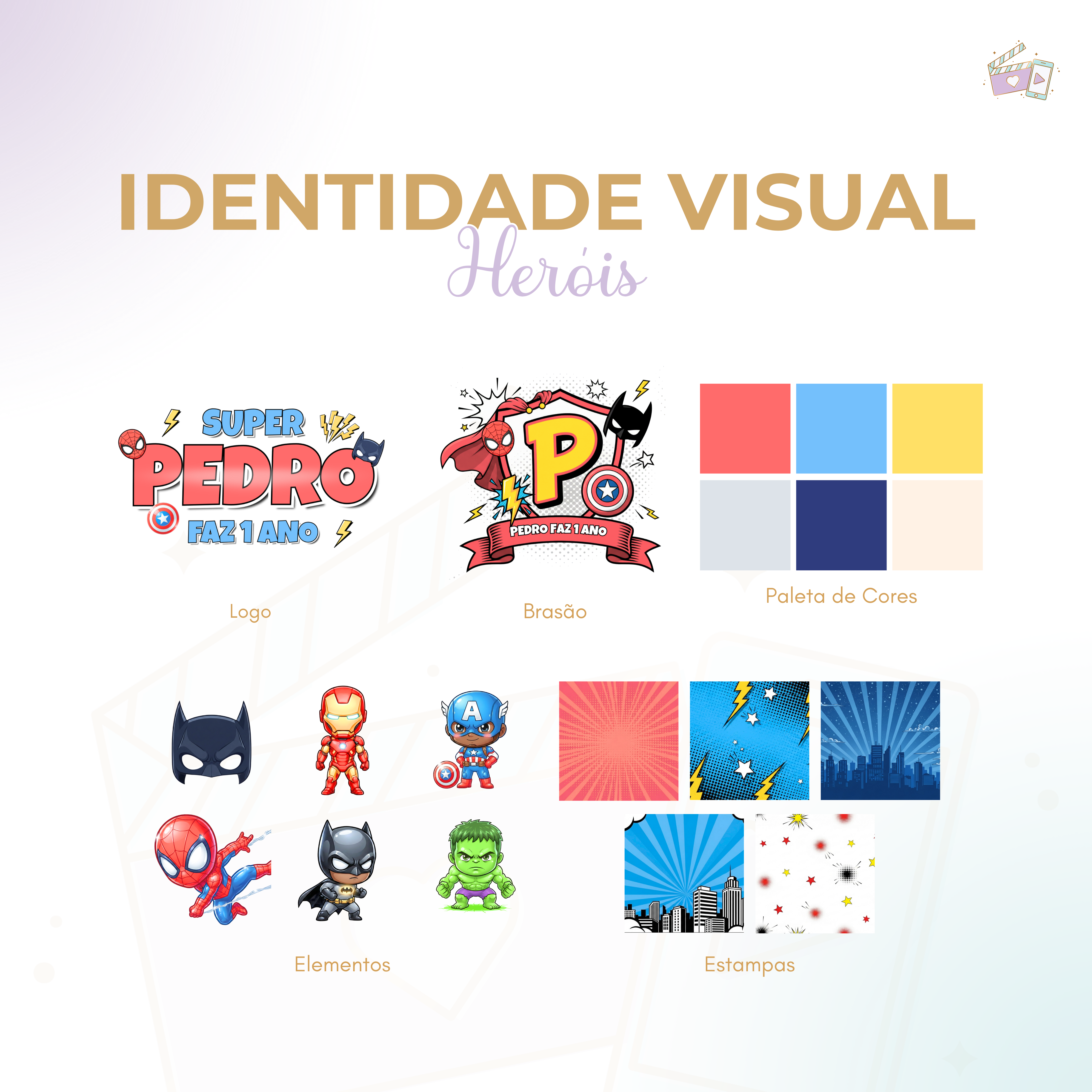 Identidade Visual - Heróis