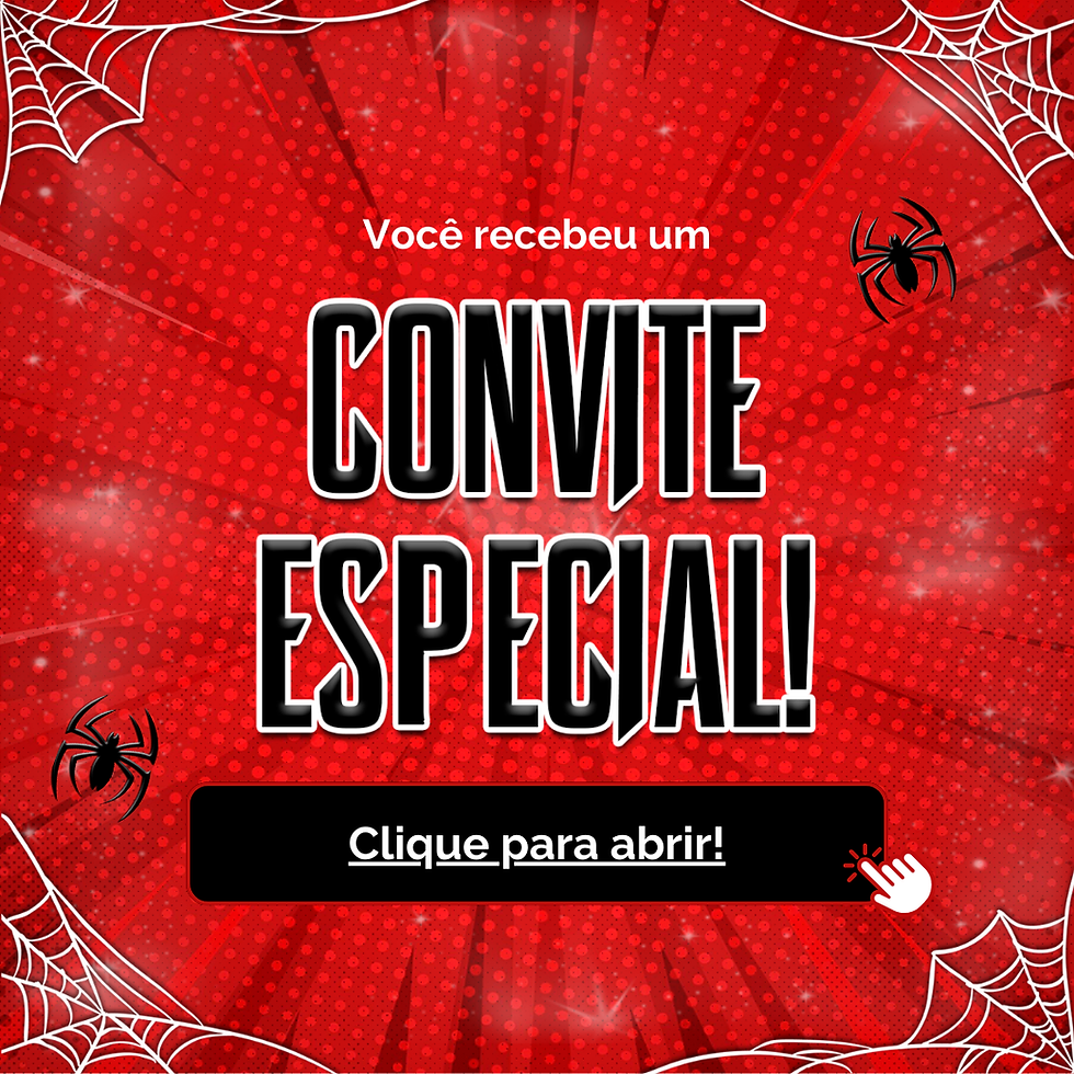 Miniatura: Convite Tecnológico - Homem Aranha