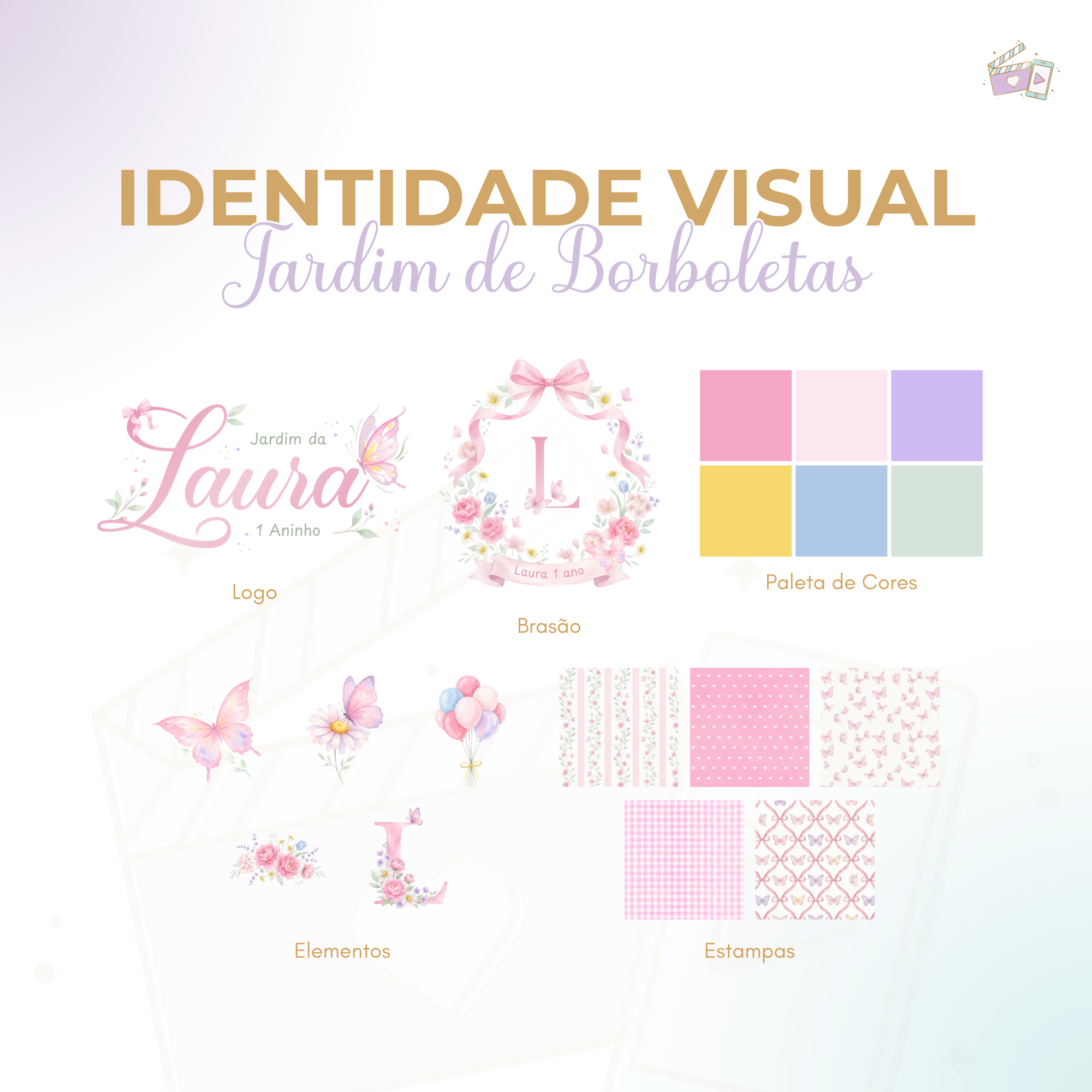 Identidade Visual - Jardim de Borboletas