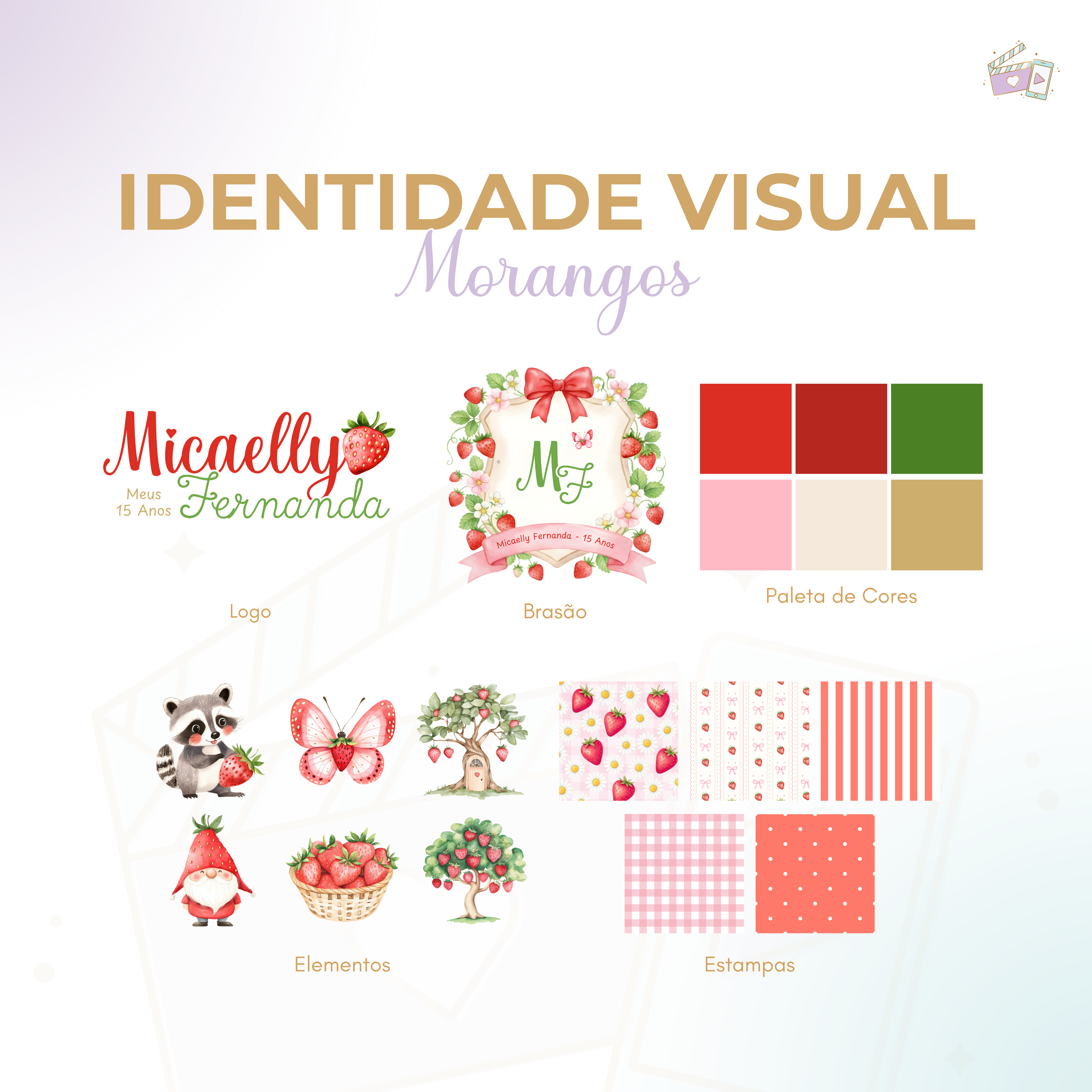 Identidade Visual - Morangos