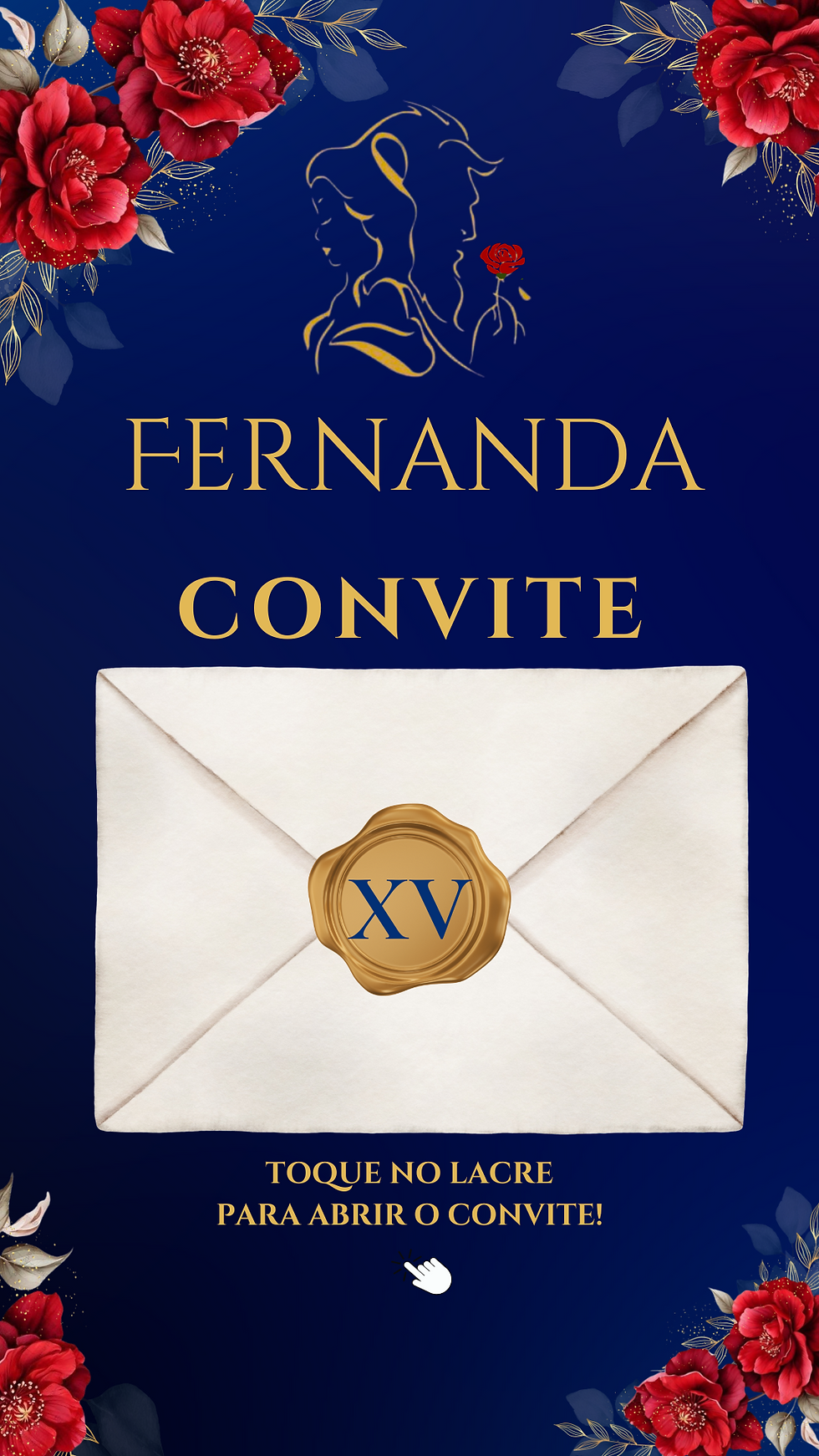Miniatura: Convite Interativo - A Bela e a Fera 16