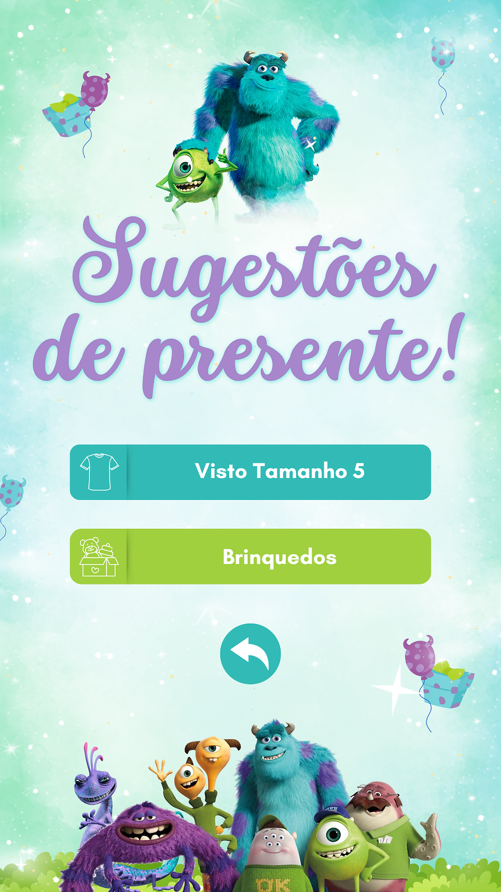 Miniatura: Convite Tecnológico - Monstros S.A