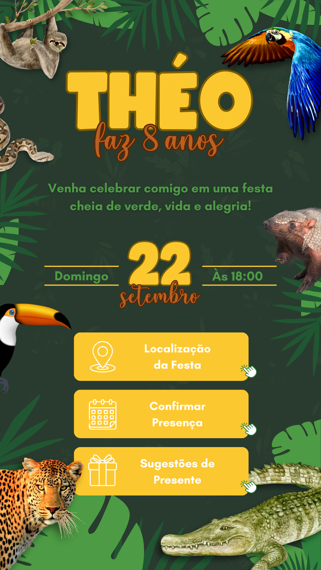 Convite Interativo - Amazônia