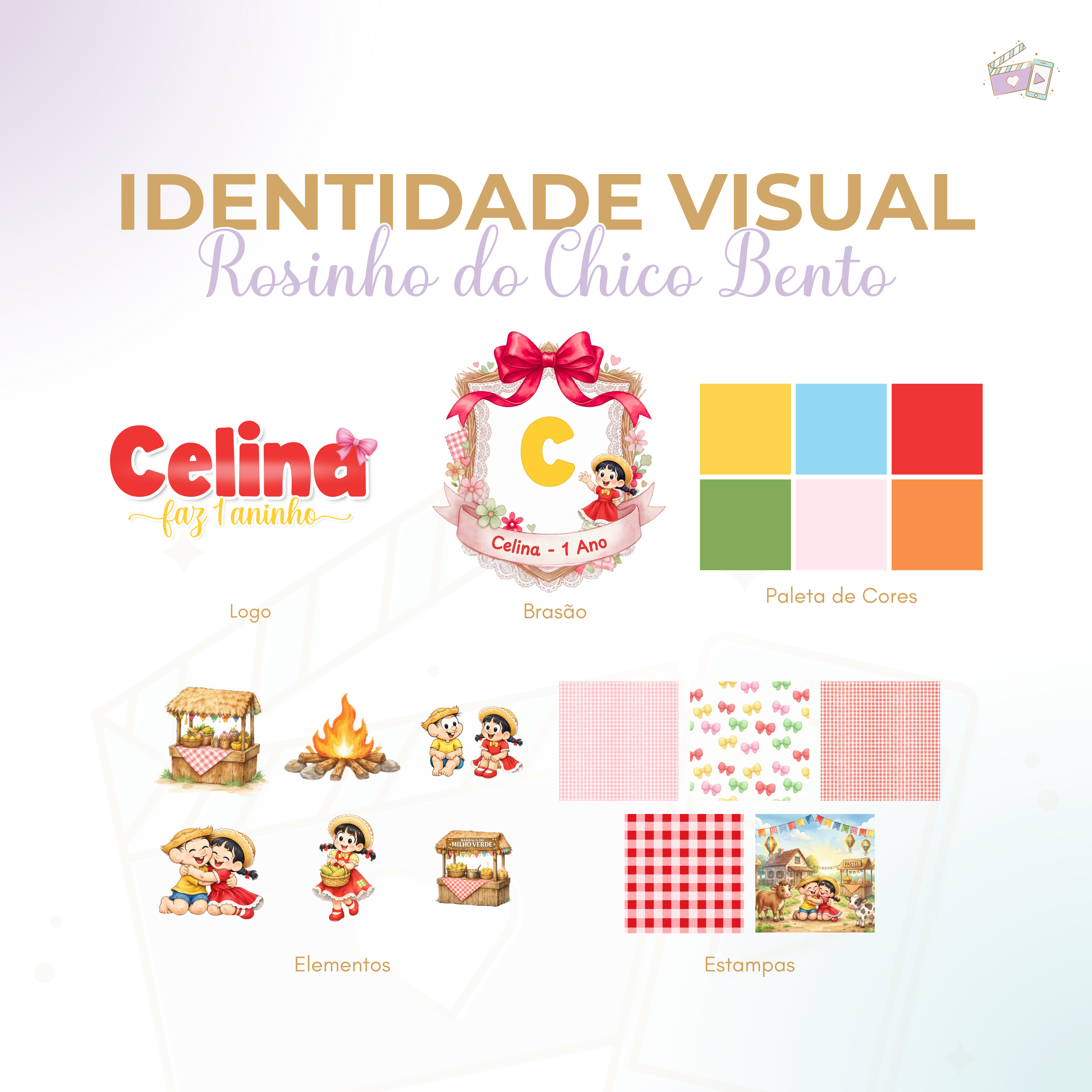 Identidade Visual - Rosinho do Chico Bento