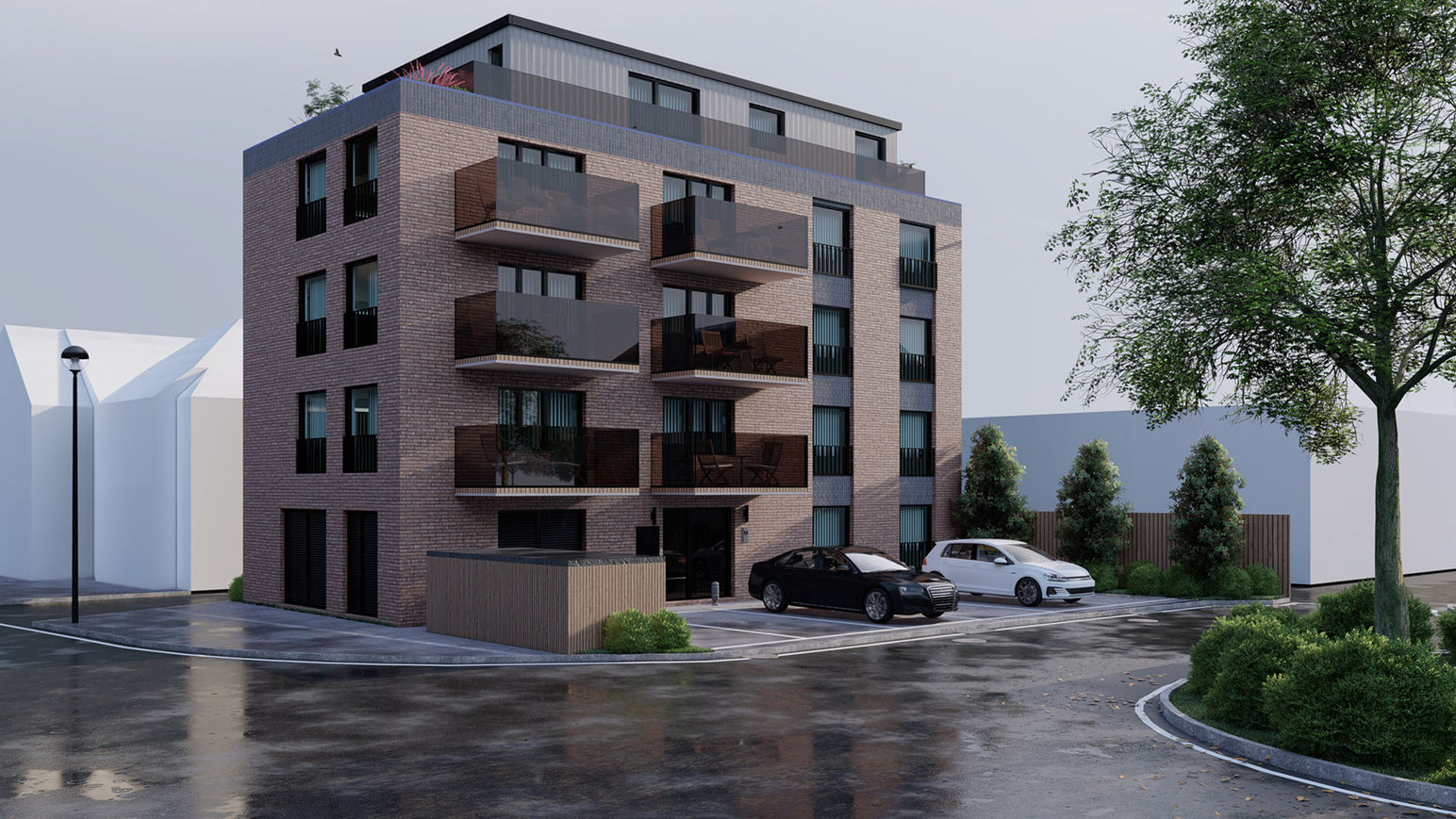 slough new build apartment