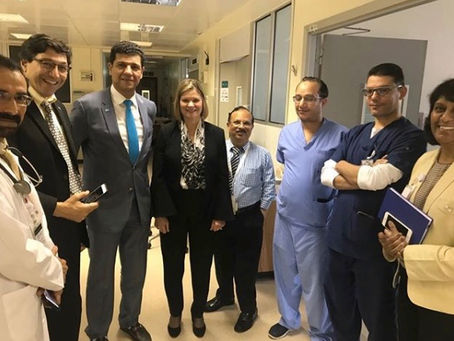 Mafraq Hospital meets with Children's Hospital of Philadelphia Team.