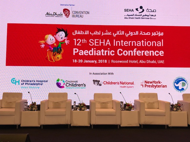 Children's Hospital of Philadelphia is proud to be the Lead Sponsor at the SEHA Pediatric International Conference in Abu Dhabi this week.