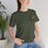 Thumbnail: Woman in olive green Moshipco t-shirt