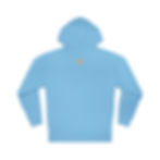Light blue hoodie, Moshipco logo