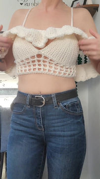 Thumbnail: Crochet Crop Top/Bralette