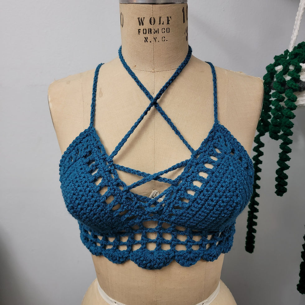 Thumbnail: Crochet Crop Top/Bralette
