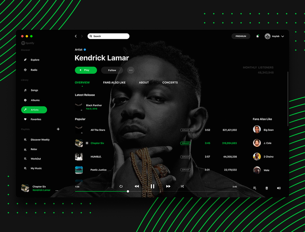 Spotify web. Спотифай дизайн. новый интерфейс спотифай. дизайн интерфейса spotify. размер шапки спотифай.