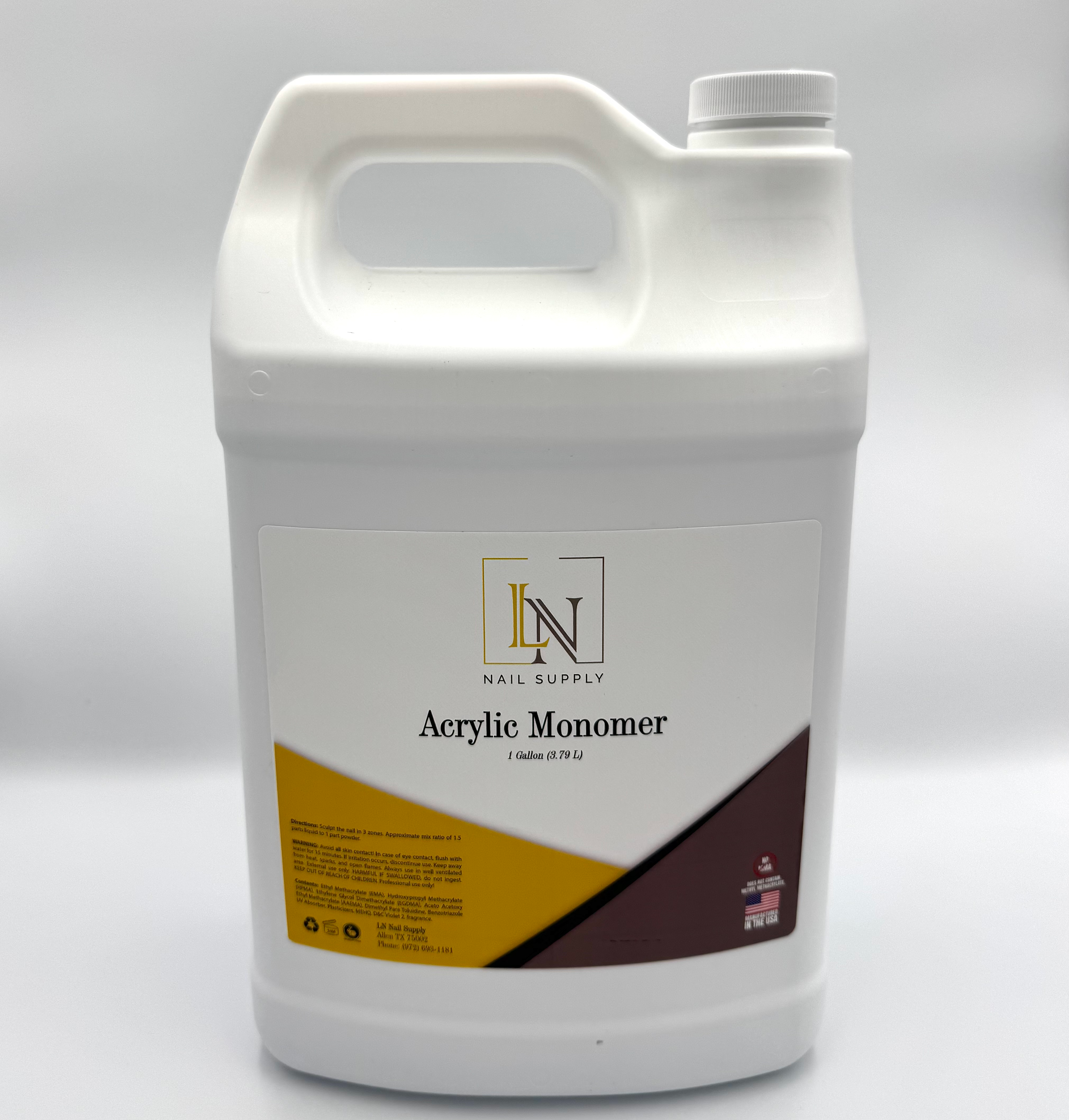 Liquid Đắp Bột, EMA . 1 Gallon!