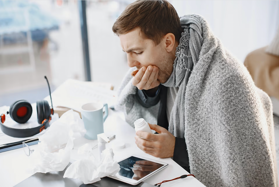 Higher risk for patients with flu and Covid-19