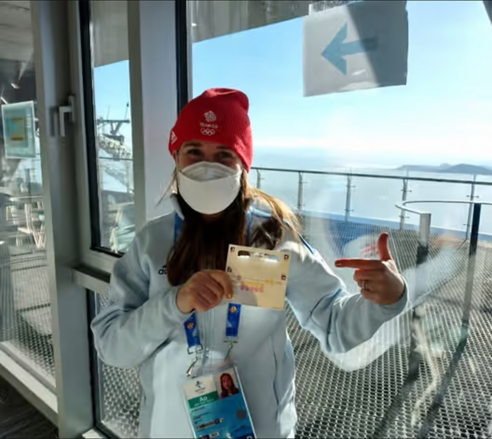 Dragonfly goes Olympic