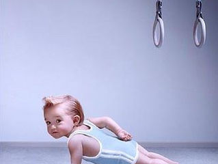 “肌肉”寶寶好處多 Muscle children have more advantages