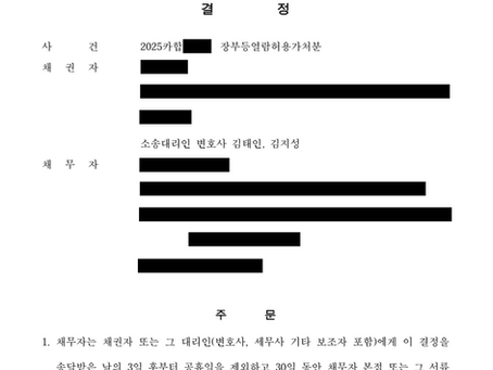 (회계)장부등열람허용가처분 인용 사례