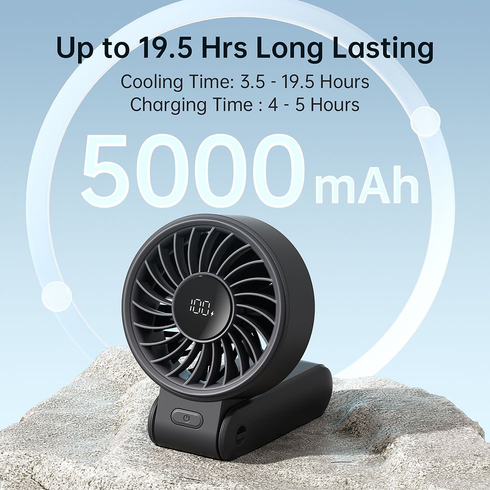 Thumbnail: BreezeGo 3-in-1 Portable Fan