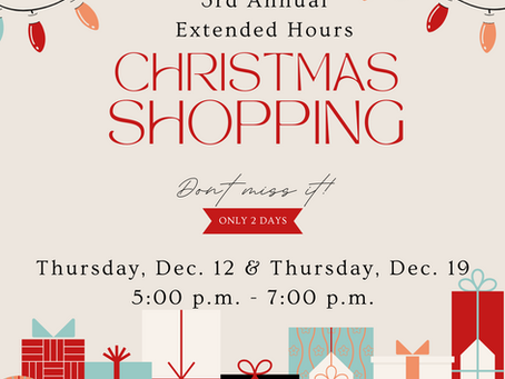 🎄✨ Christmas Shopping in New Roads: Discover Unique Gifts After Hours! ✨🎄