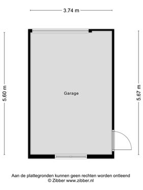 Plattegrond De Rentmeester 5 in verkoop GAST Makelaardij Oirschot