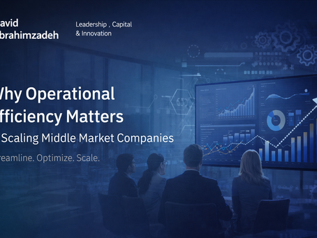 Why operational efficiency matters