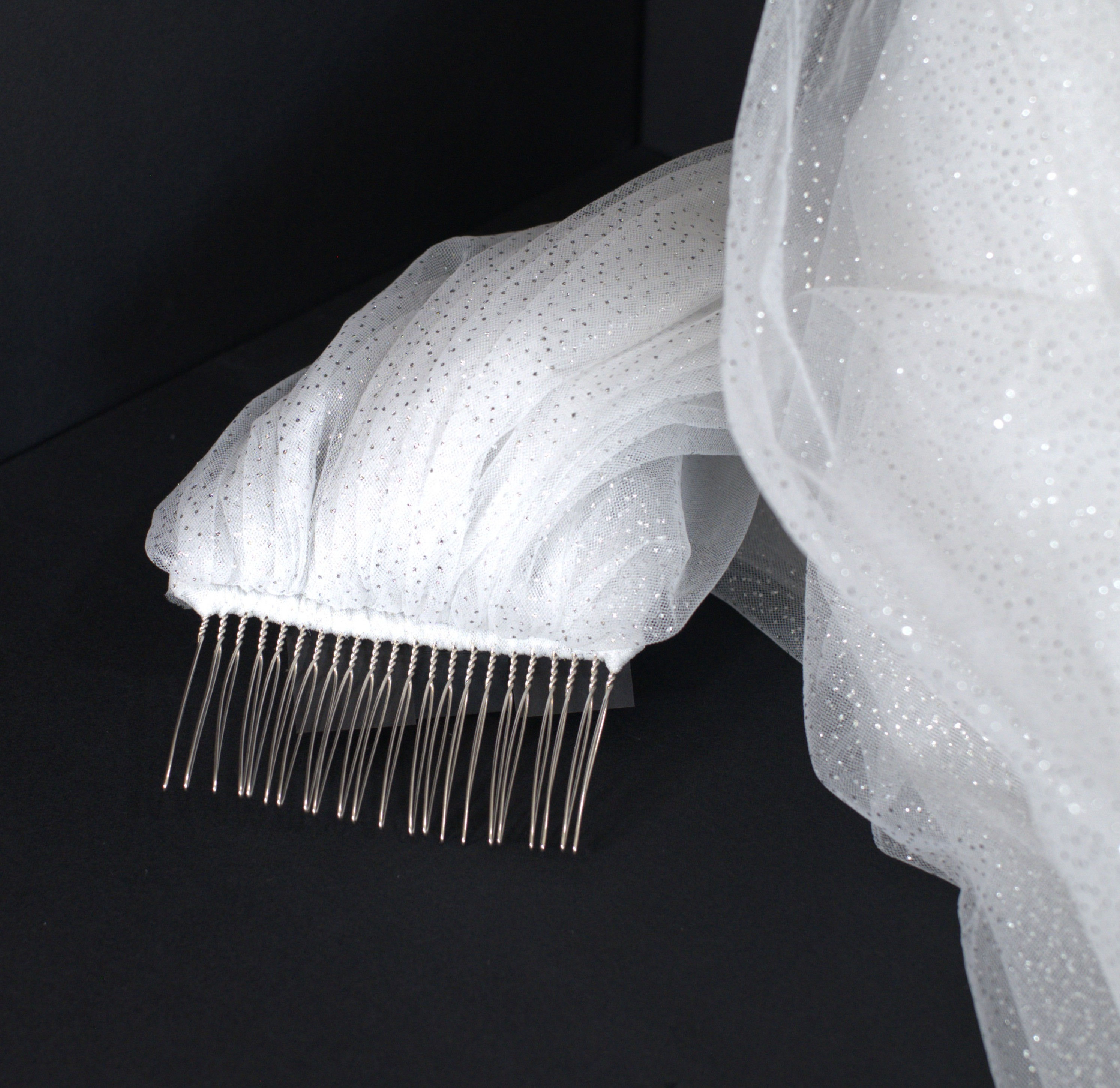 75cm Glitter Veil