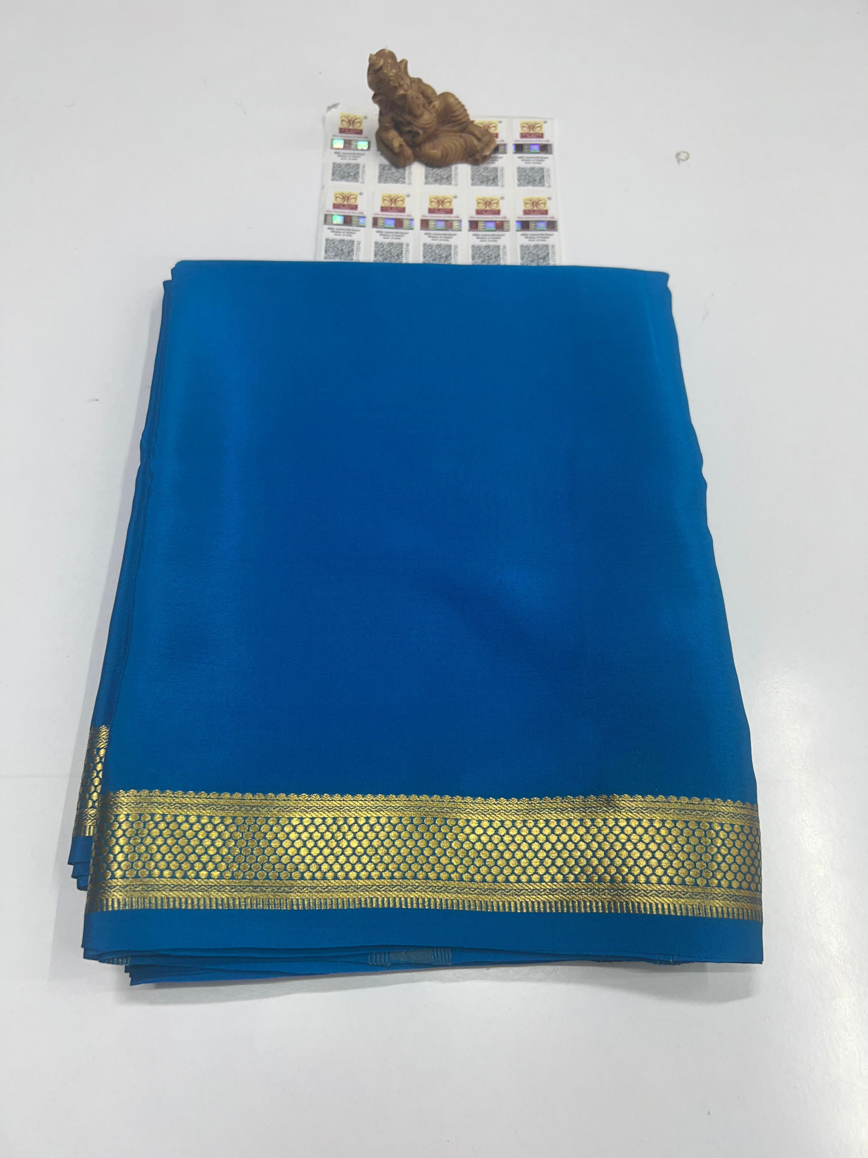 Pure Mysore Crepe silk Sarees -SC0339