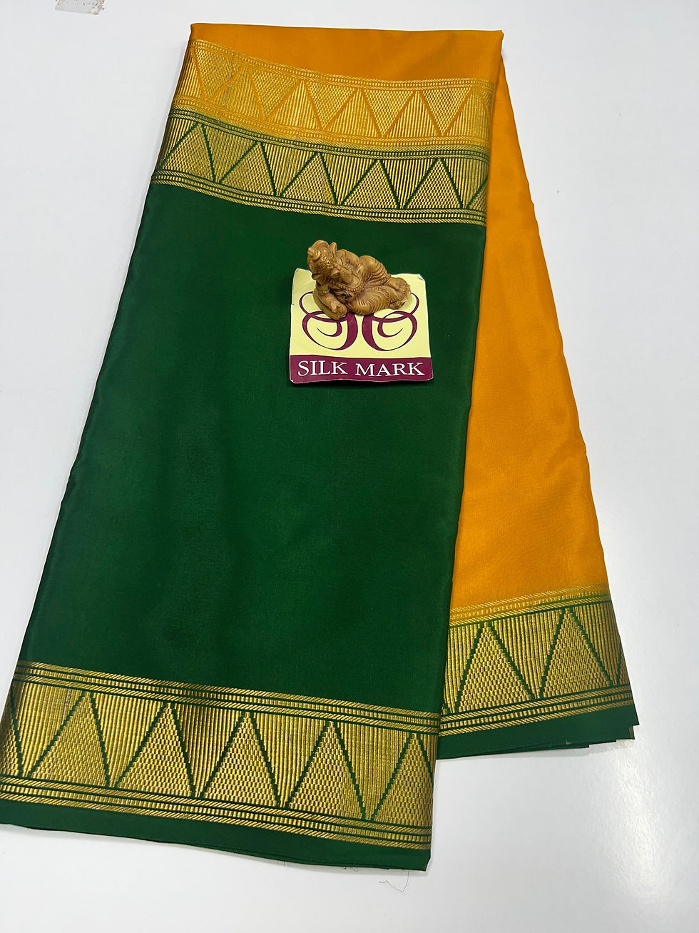 Pure Mysore Crepe Silk Sarees -1593