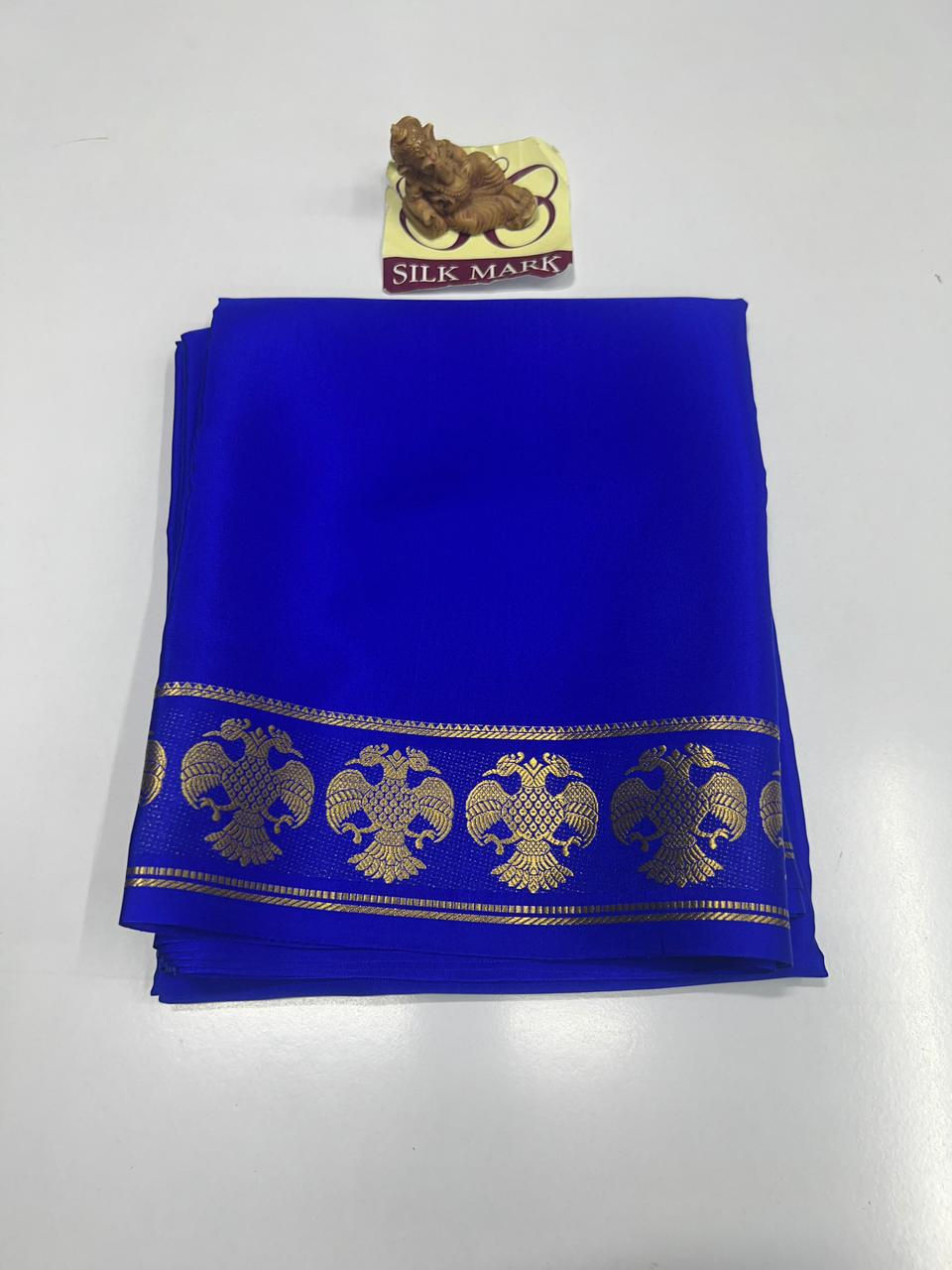 Pure Mysore Crepe Silk Sarees -SC1830