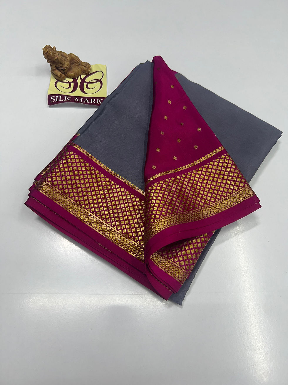 Pure Mysore Crepe Silk Sarees - SC1479