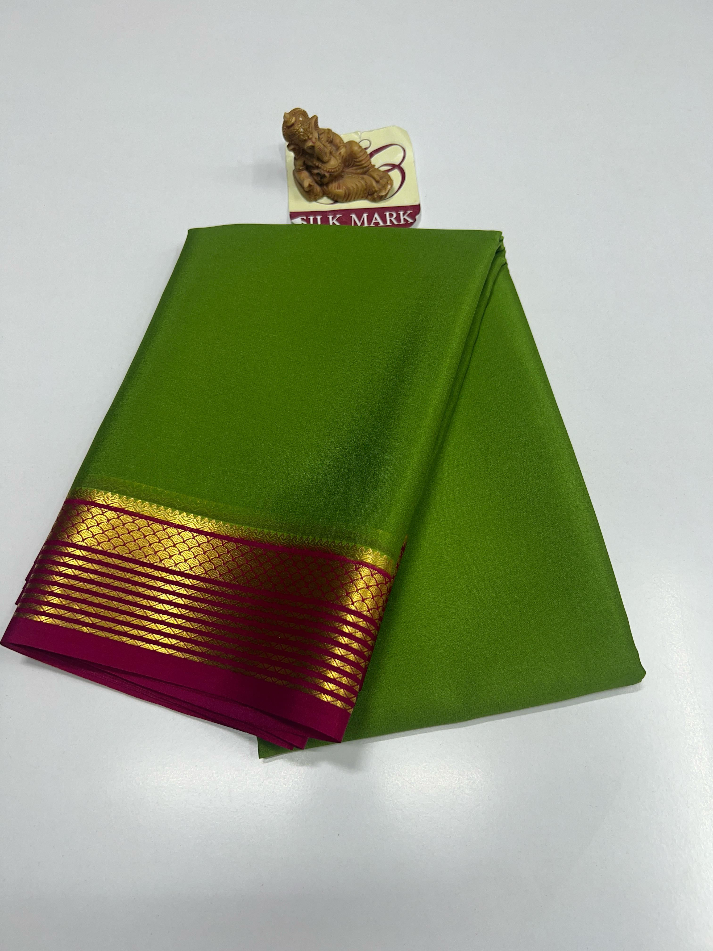 Pure Mysore Crepe Silk Sarees - SC799