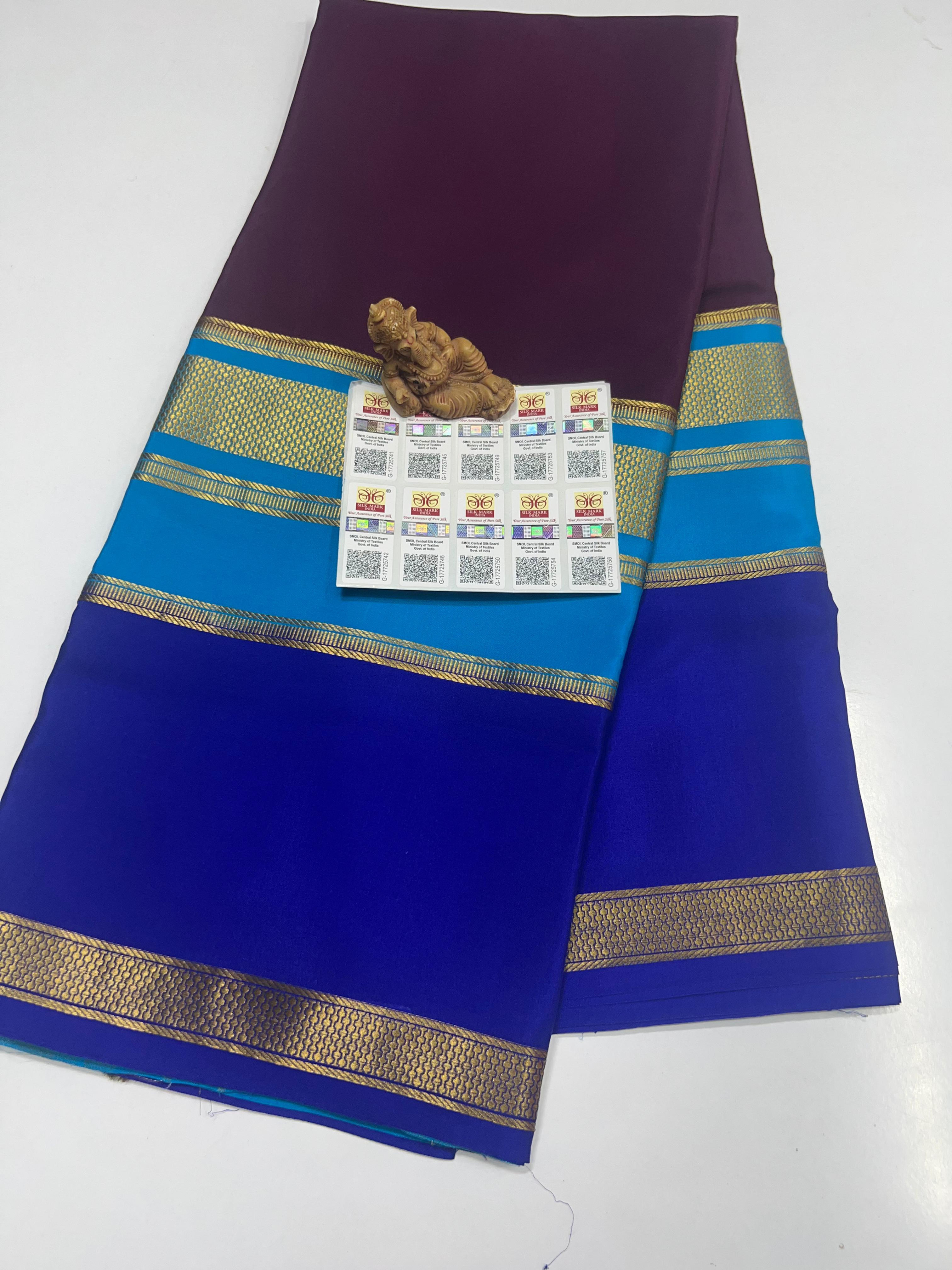 Pure Mysuru Crepe silk sarees SC0259