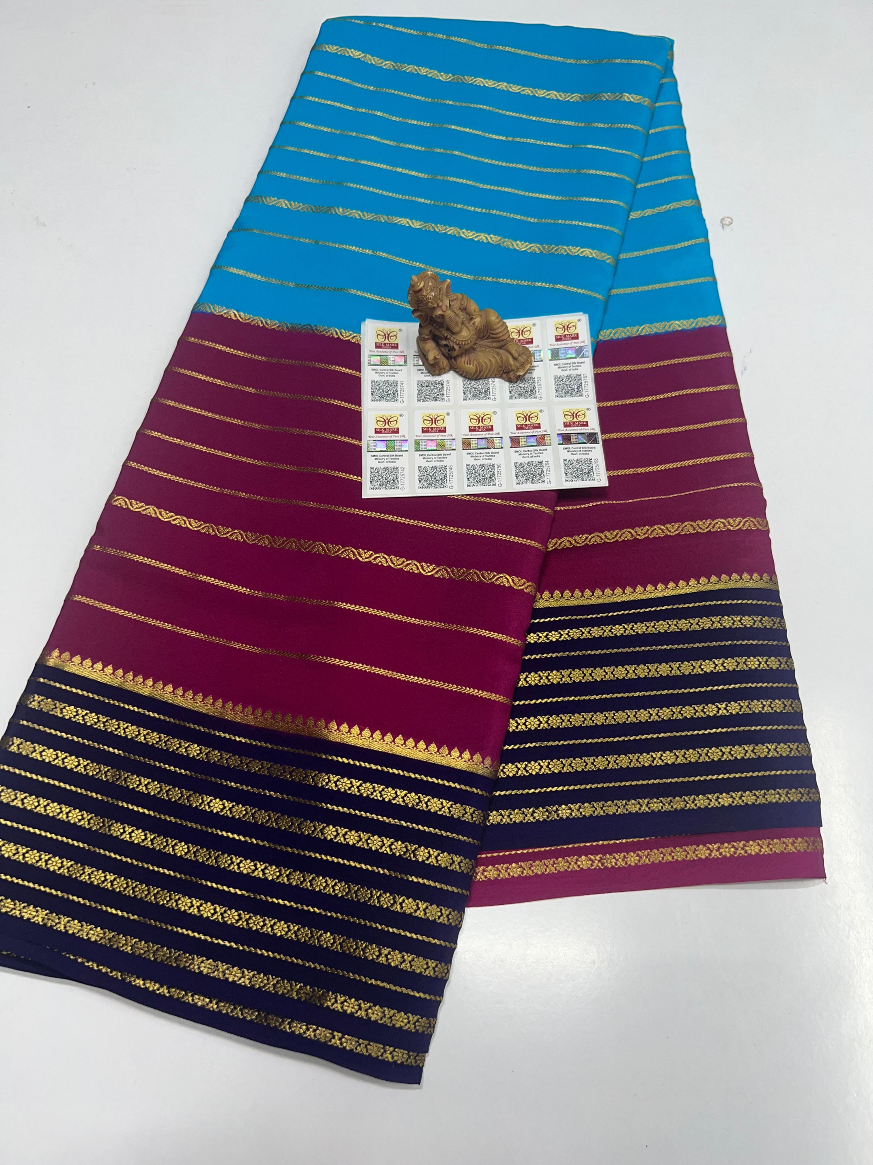 Pure Mysuru Crepe silk sarees  SC0168