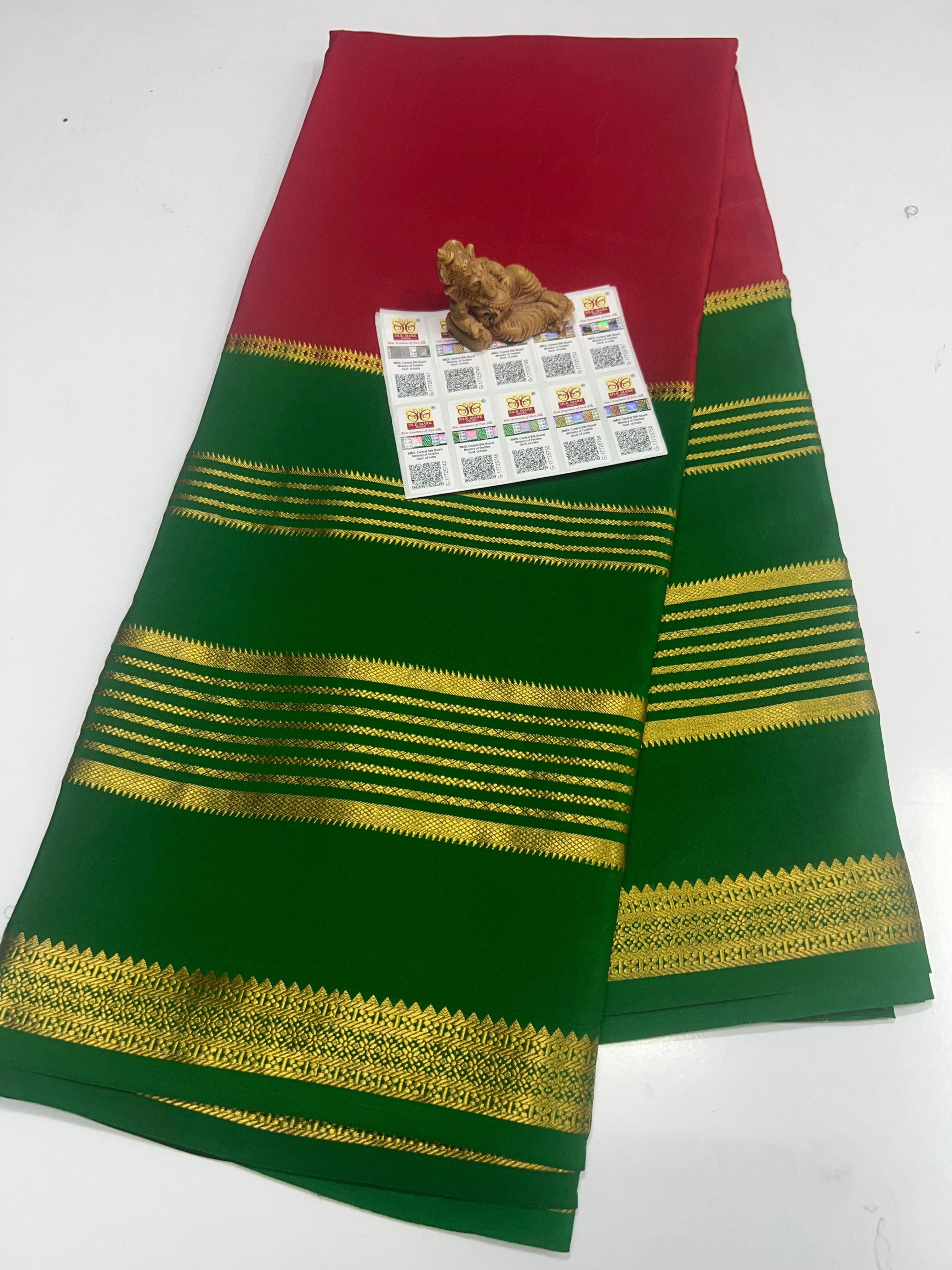 Pure Mysuru Crepe silk sarees SC0209