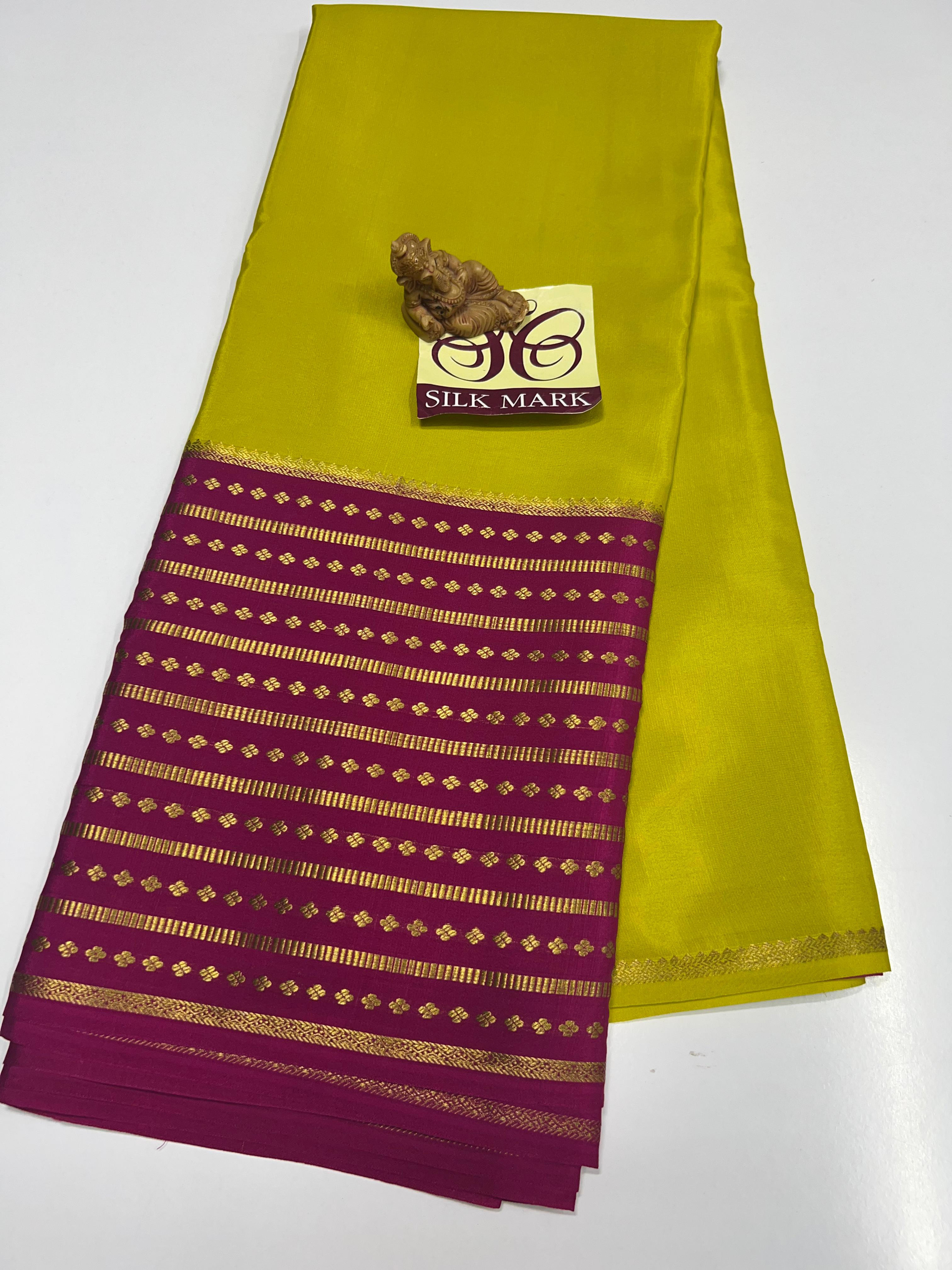 Pure Mysore Crepe Silk Sarees - SC1162