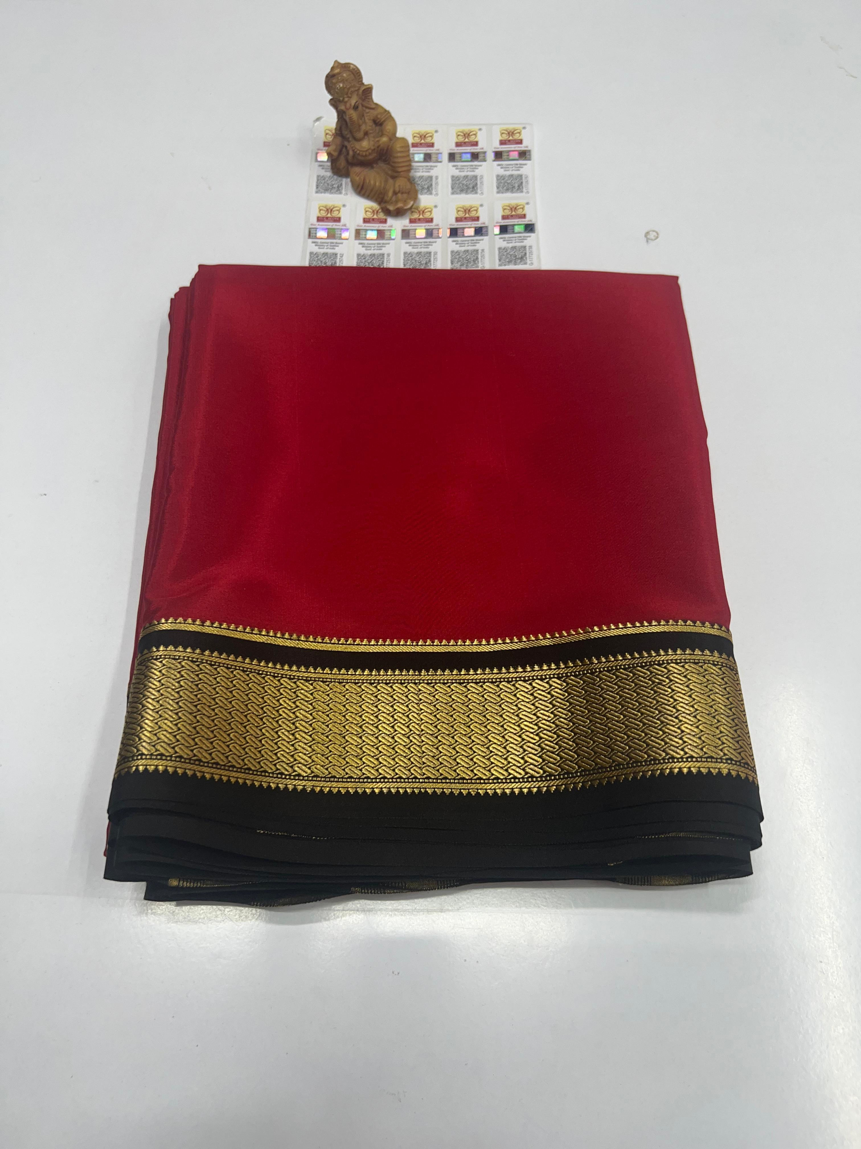 Pure Mysuru Crepe silk sarees SC0252