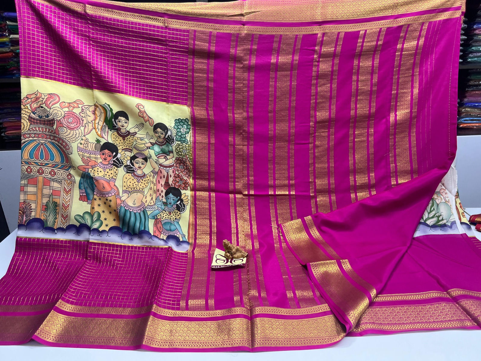 Pure Mysuru Crepe silk sarees  SC0240