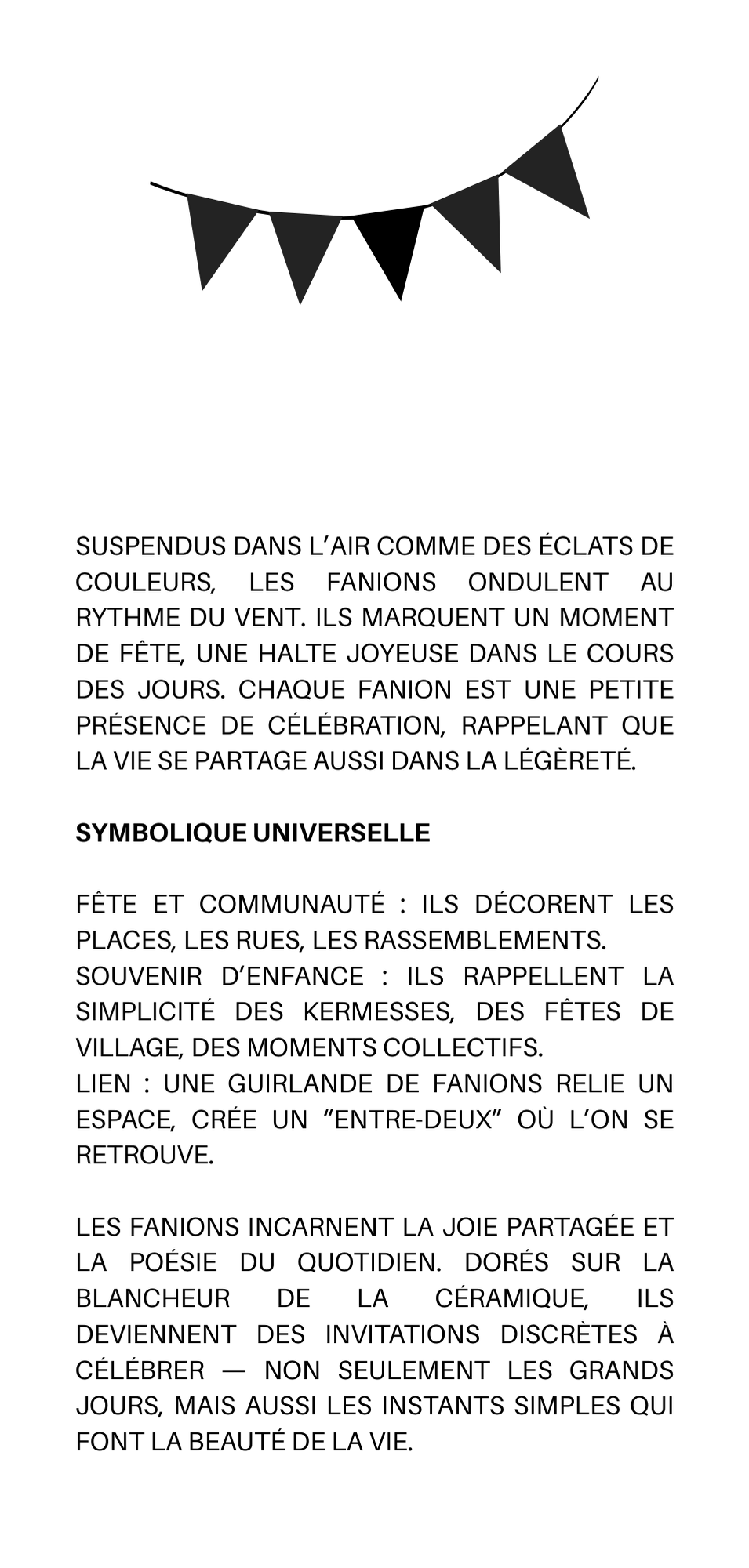 symbolique des fanions