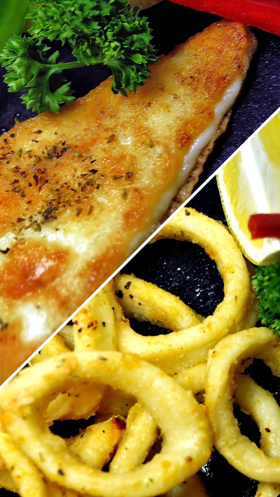 Arranged Food and Objects