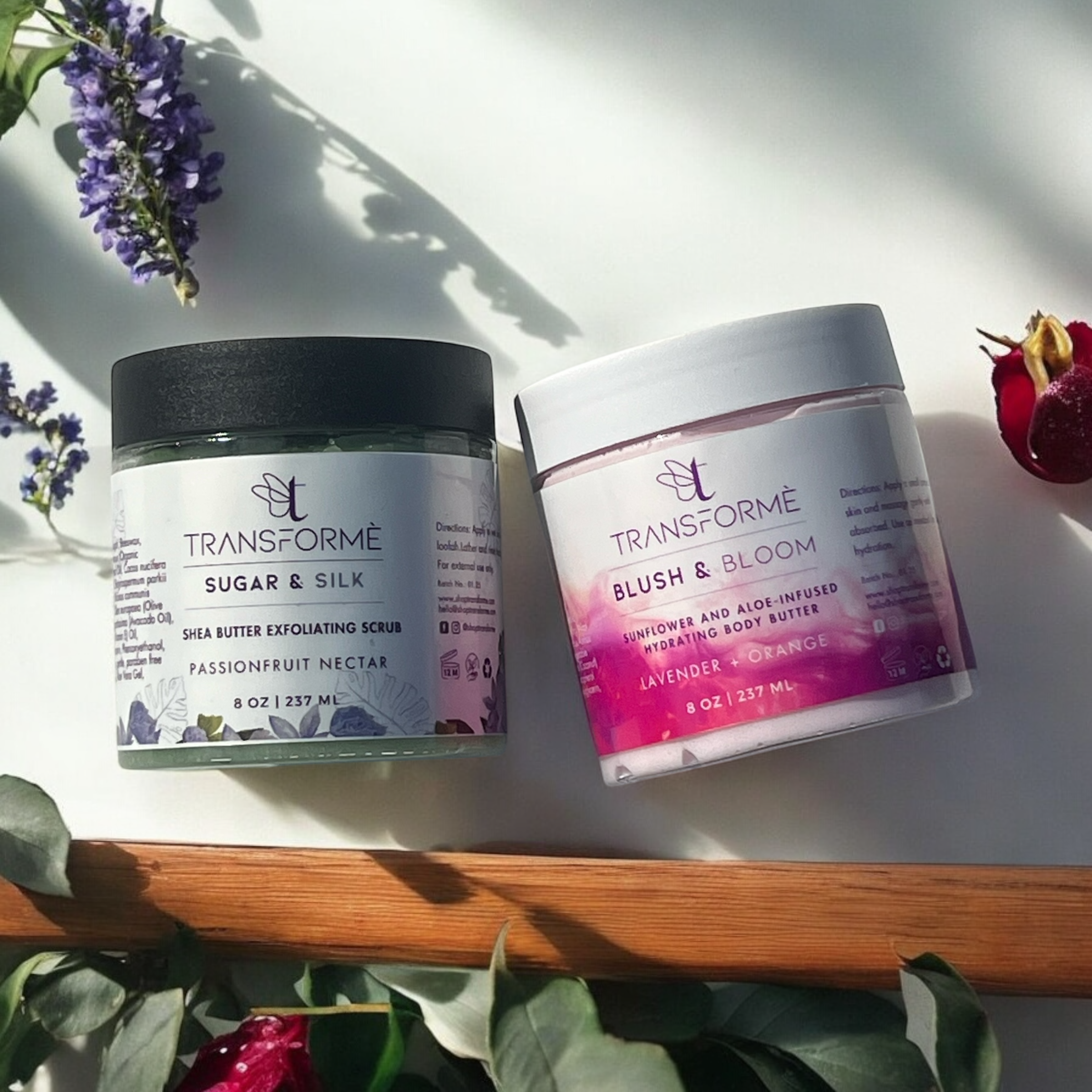 The Duo Lavendaire sugar & silk scrub