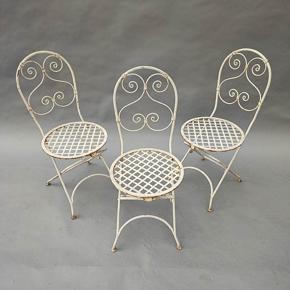Miniatura: Set sedie da giardino, design dei primi '900