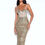 Thumbnail: Charlie Gold Sequin Corset Dress