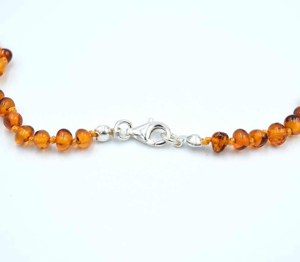 Miniatura: Collar Adulto Ámbar Cognac (45 - 60 cm)