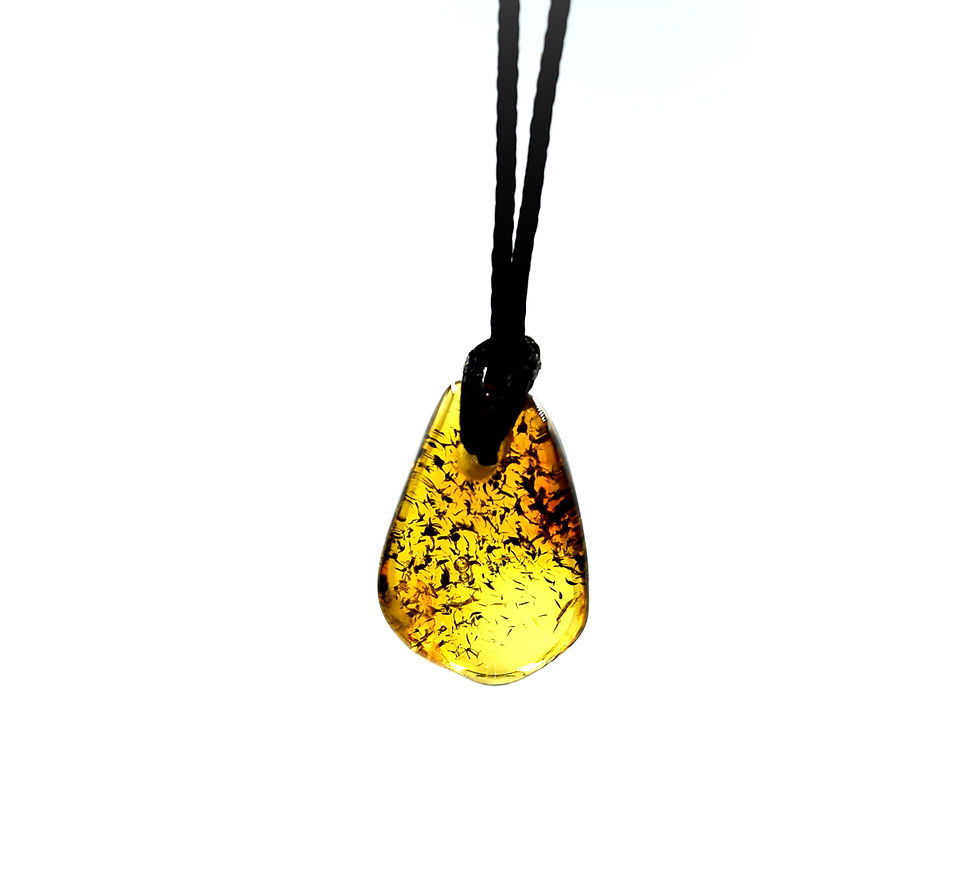 Miniatura: Collar ´Slavic´ con Ámbar Bático