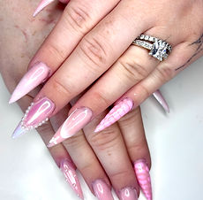 Sanova Nails - rosa Nägel