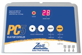 Zane PC5 Solar Controller – Intelligent Pool Heating Automation