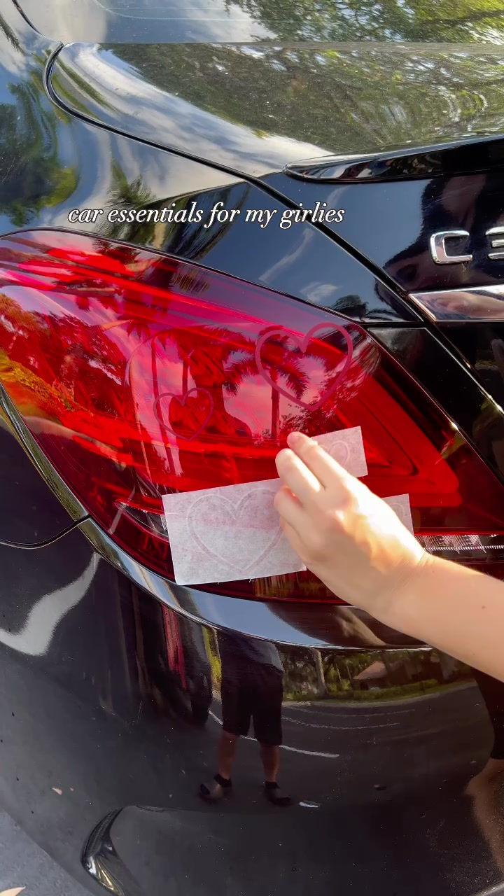 Thumbnail: Pack of Heart Decals for Tail Light
