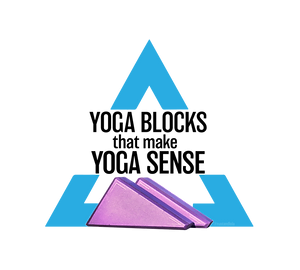 yoga triangle block