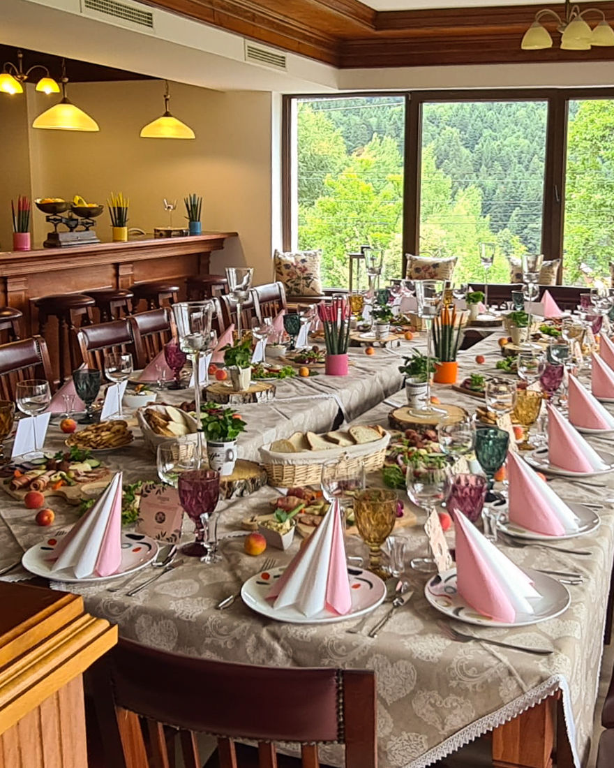 Panoramic event room