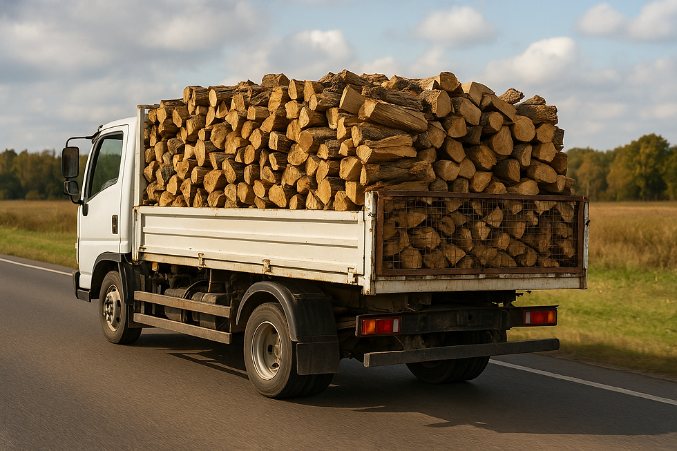 Camión con Leña